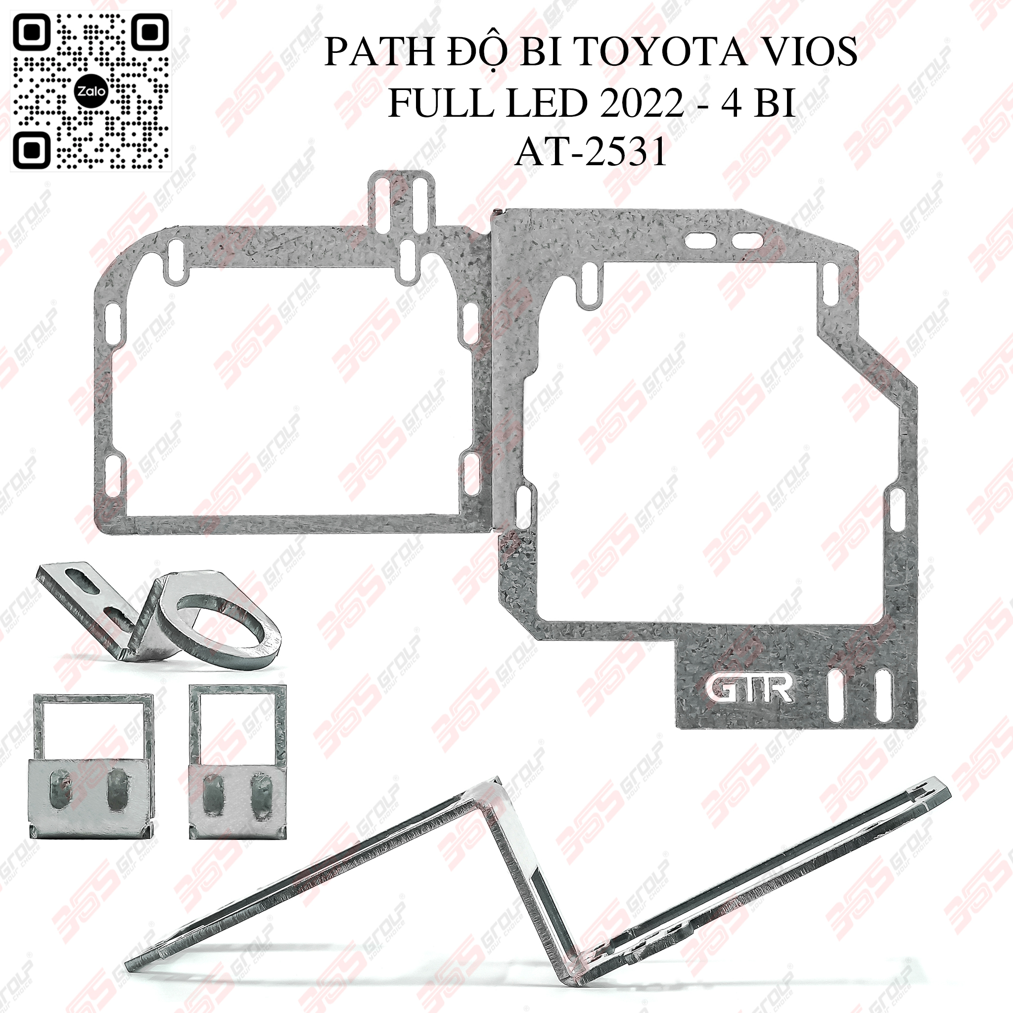 PATH ĐỘ BI TOYOTA VIOS FULL LED 2022 - 4 BI - AT-2531